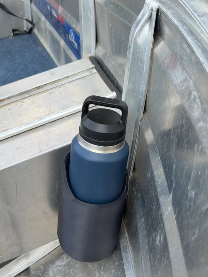 Kalsten | Magnetic Bottle Holder | Heavy-Duty Grip for Tools, Gym, or Garage | Non-Slip Bottle Mount