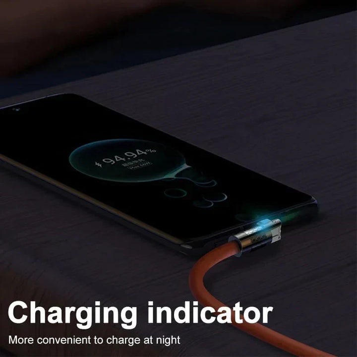 180° rotatable quick charger cable | Kalsten