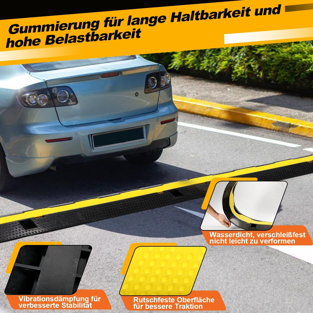 Cable bridge rubber cable protection mat 3 pieces | Kalsten