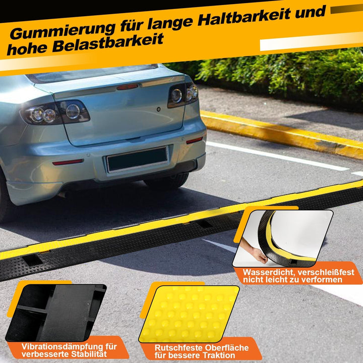 Cable bridge rubber cable protection mat 3 pieces | Kalsten