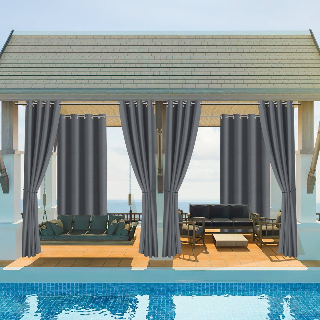 Outdoor Curtain Waterproof with Eyelets | Kalsten