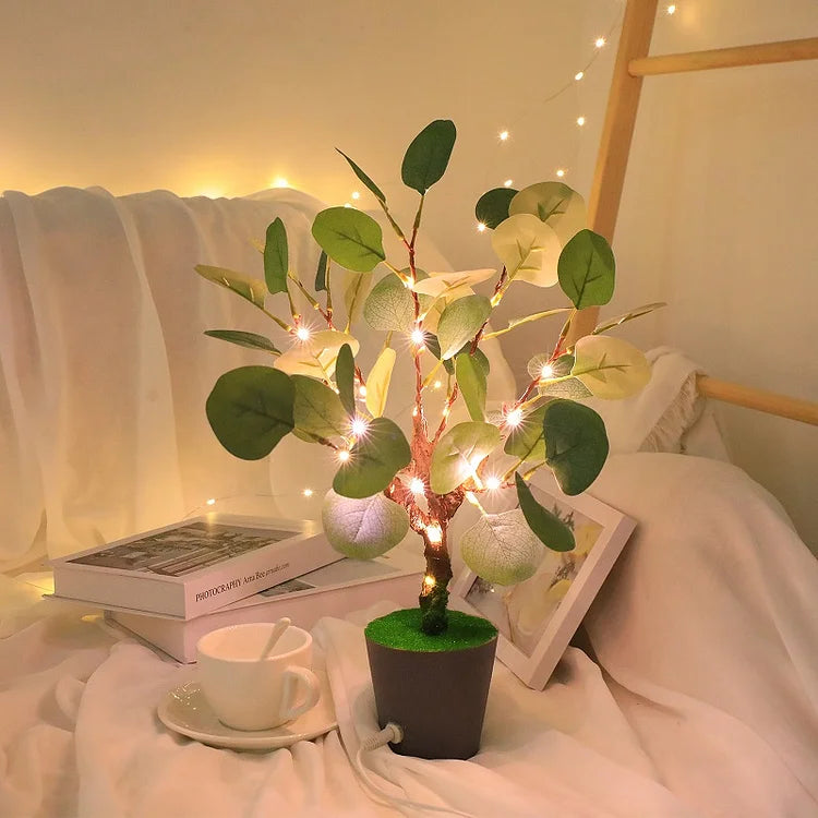 LED Faux Leaf Christmas Lamp Kalsten