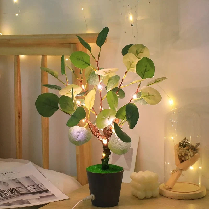 LED Faux Leaf Christmas Lamp Kalsten