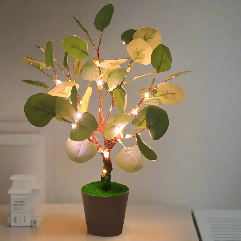 LED Faux Leaf Christmas Lamp Kalsten