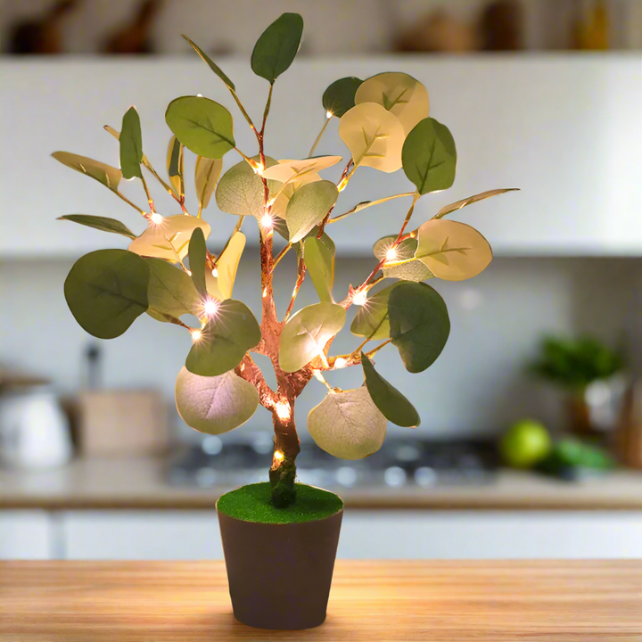 LED Faux Leaf Christmas Lamp Kalsten