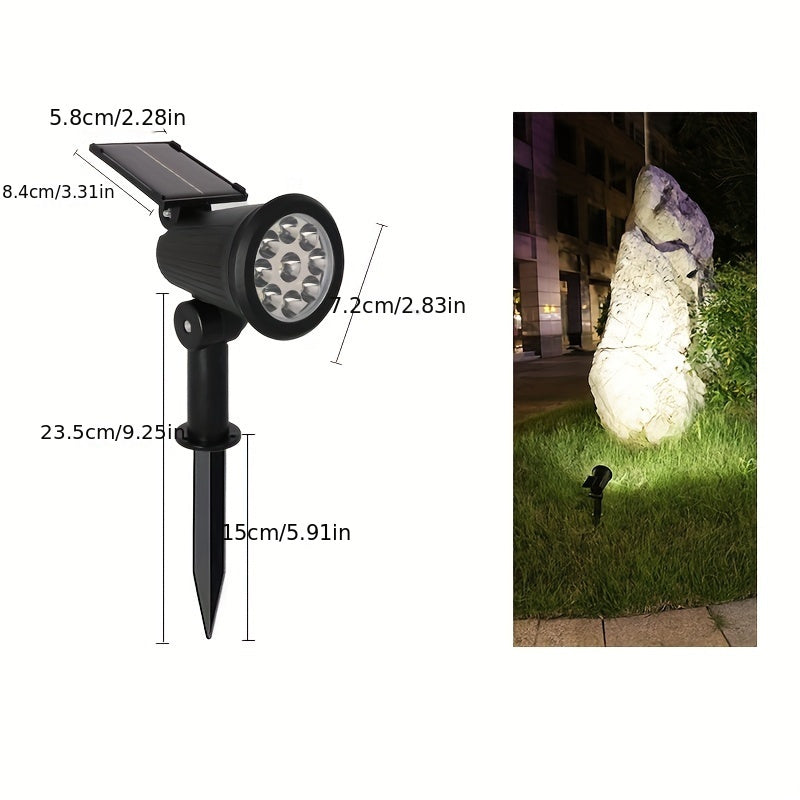 SolarLuxe Spotlight - Sustainable 9LED Garden Lighting | Kalsten