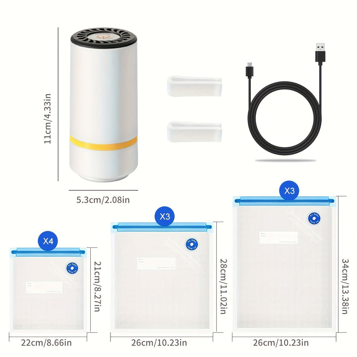 Electric Vacuum Storage Pump Set