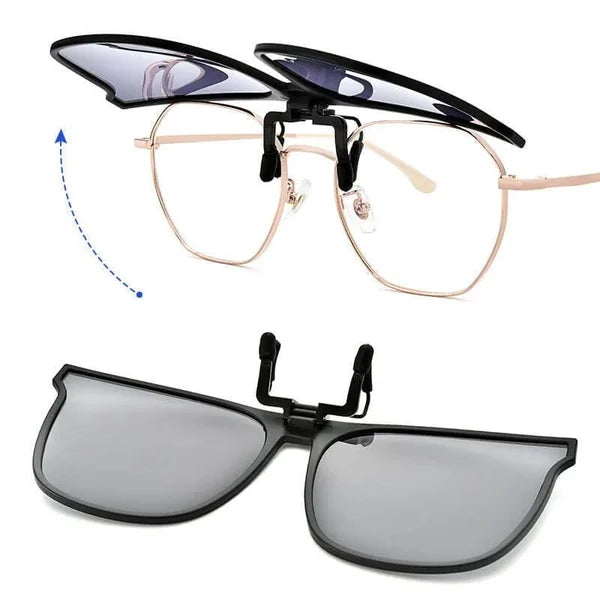 OogZeker ClipSunglasses – Lightweight Polarized UV400 Clip-on for Glasses Wearers | Kalsten