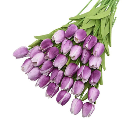 Karnz | 31 Pieces Artificial Tulips
