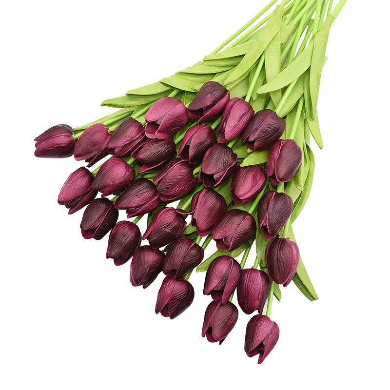 Karnz | 31 Pieces Artificial Tulips