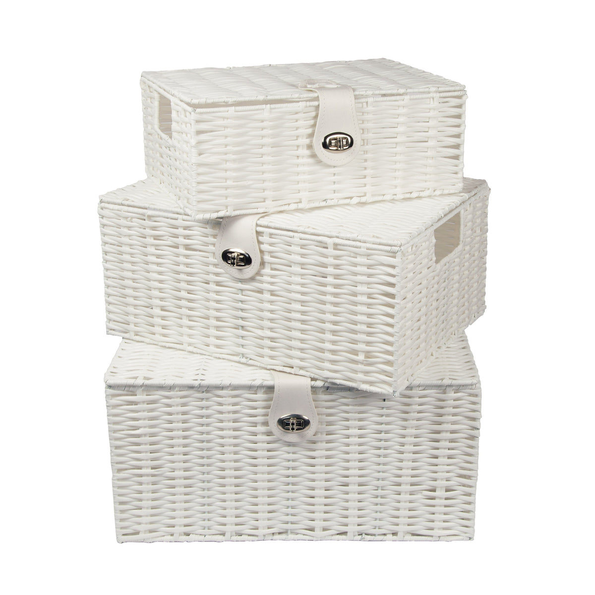 Set of 3 Wicker Baskets