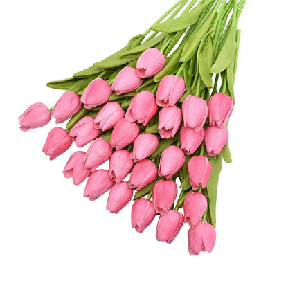 Karnz | 31 Pieces Artificial Tulips