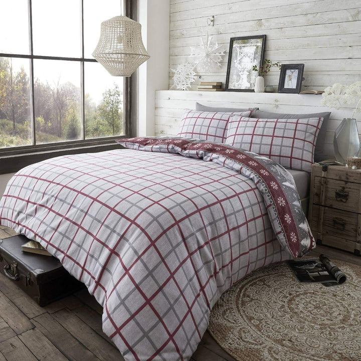 Nordic Christmas Bedding Set – Reversible Duvet Cover