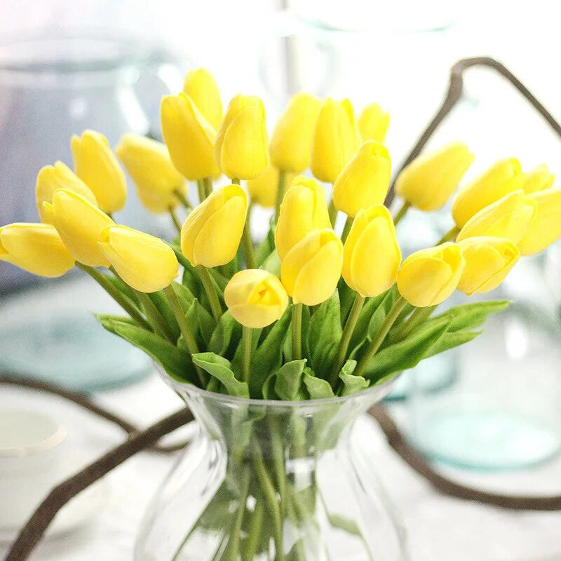 Karnz | 31 Pieces Artificial Tulips