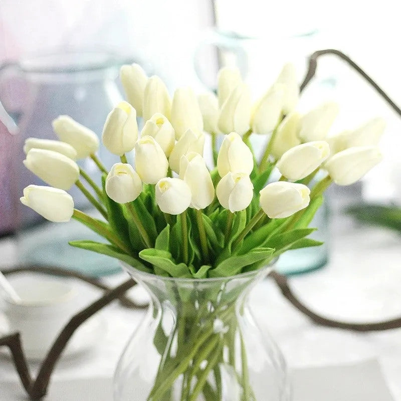Karnz | 31 Pieces Artificial Tulips