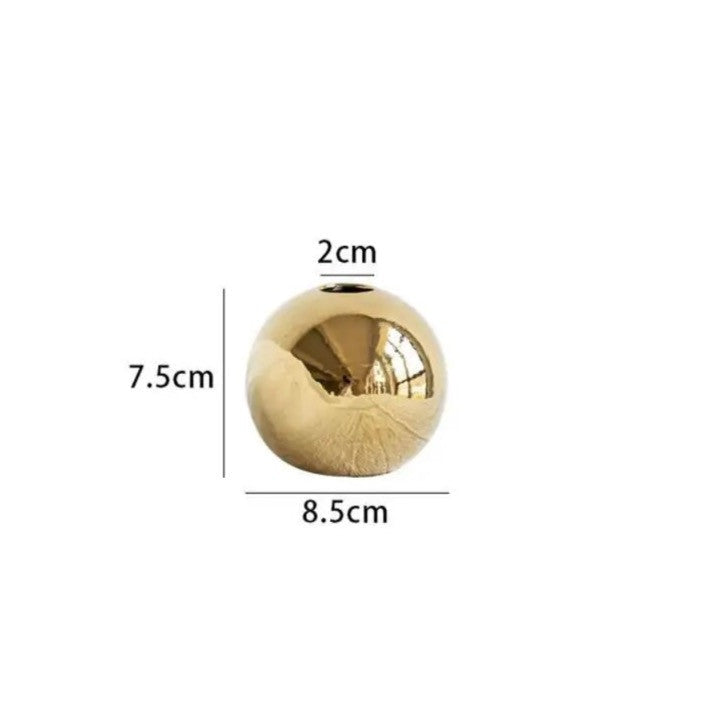 Kalsten | Golden Ball Vase