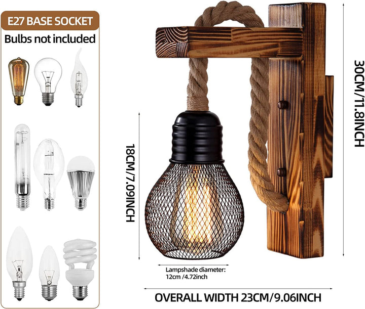 Sail Industrial Wall Lamp | Kalsten