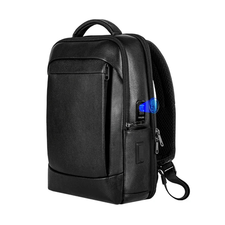 Men’s Business Laptop Backpack with Fingerprint Lock – Large Capacity Anti-Theft | Kalsten
