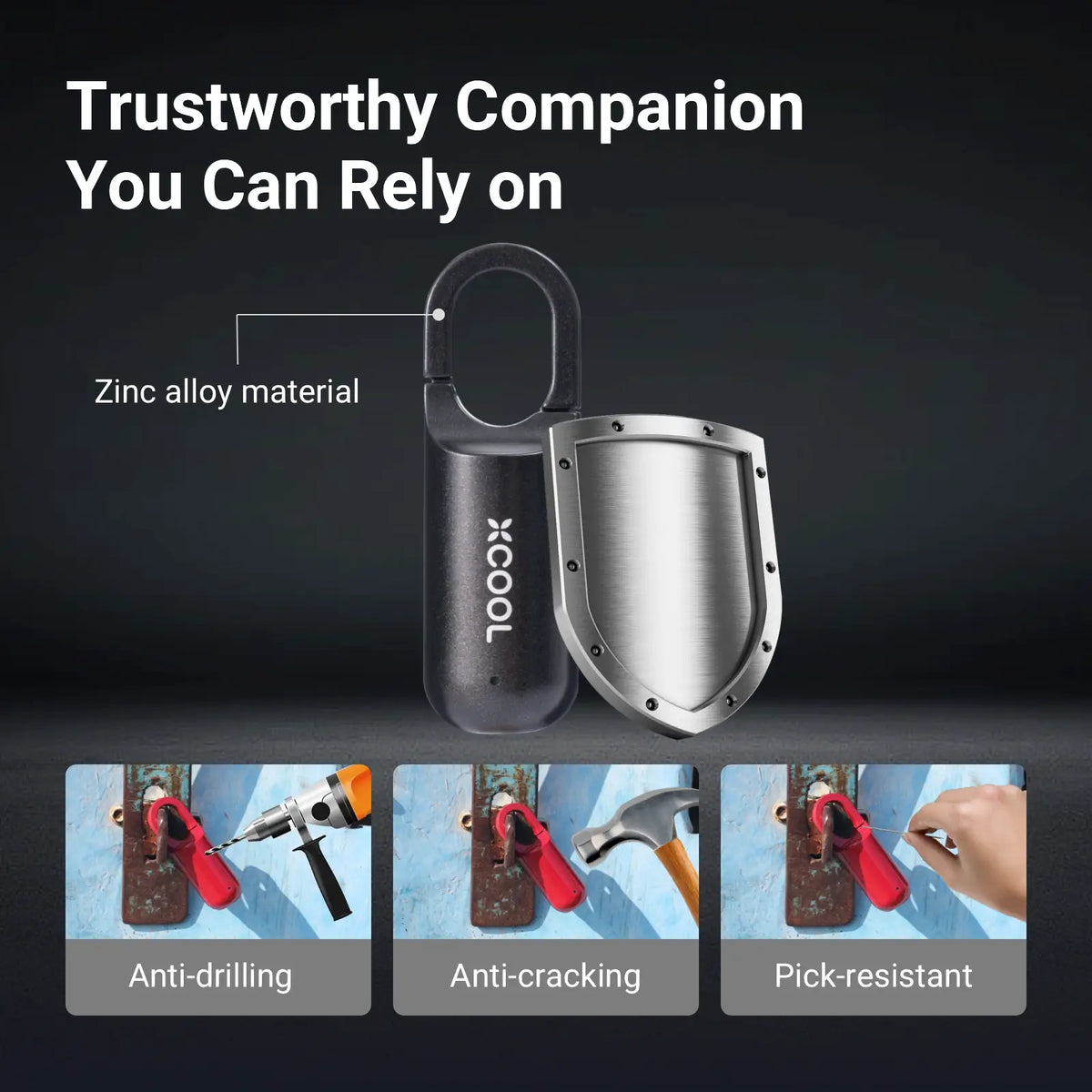 Skanto | InstaSecure Fingerprint Padlock