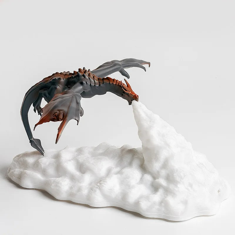3D Print LED Fire Dragon Night Lamp | Kalsten