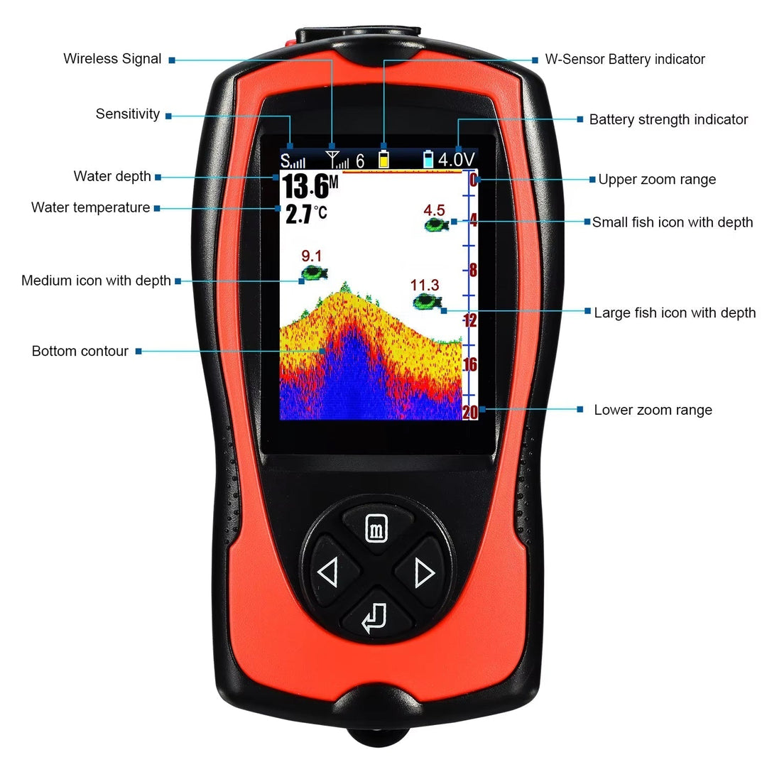 Wireless fish finder with 150m range | Kalsten