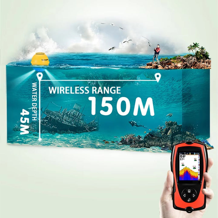 Wireless fish finder with 150m range | Kalsten