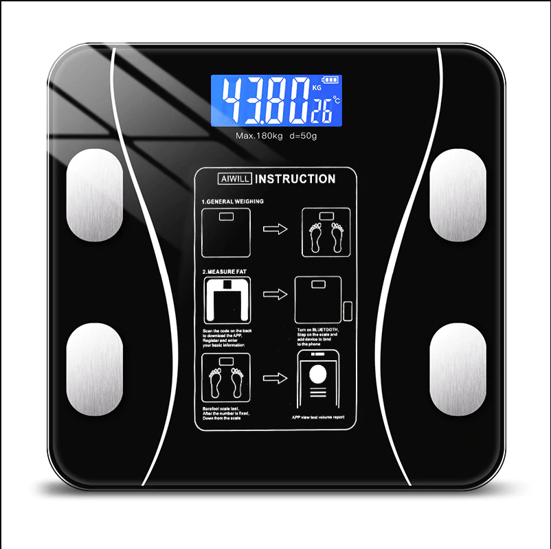 Skanto | Fitscale – Intelligent Body Analysis Scale for Health Monitoring and Progress Tracking