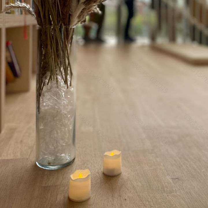 Flameless LED Tea Lights – Warm White Kalsten