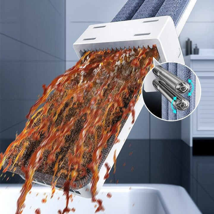 FlatMop 360° Rotating Mop with Bucket | Kalsten
