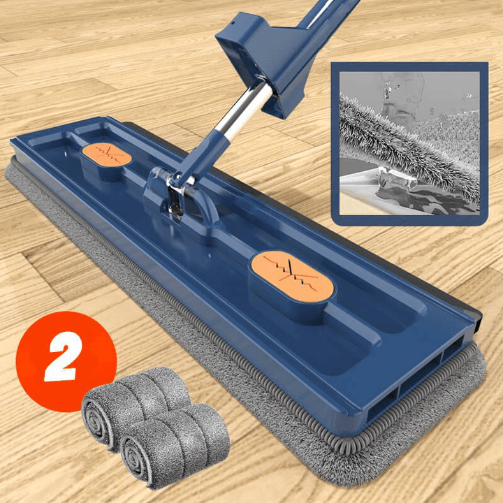 FlatMop 360° Rotating Mop with Bucket | Kalsten