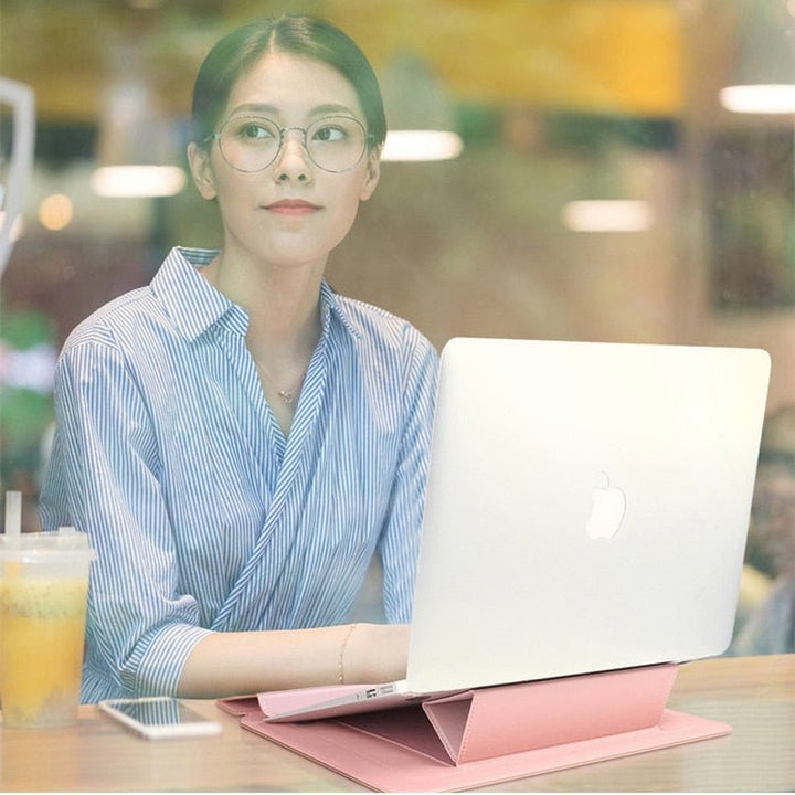 Kalsten | FlexiGuard – Slim Waterproof Laptop Sleeve with Shock Protection & Stand