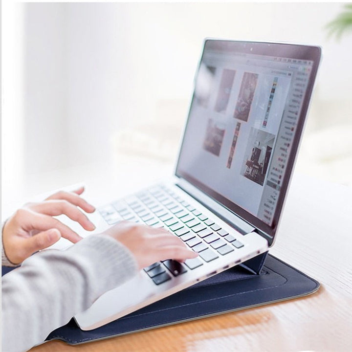 Kalsten | FlexiGuard – Slim Waterproof Laptop Sleeve with Shock Protection & Stand