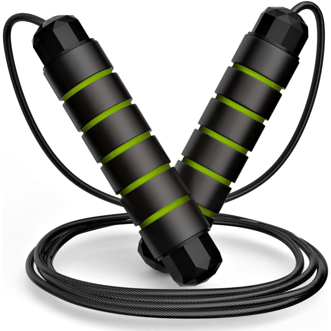 Kalsten | Flexijump Adjustable Jump Rope – Tangle-Free Speed Skipping Rope – Cardio, Weight Loss & Coordination Training – Comfortable Foam Handles