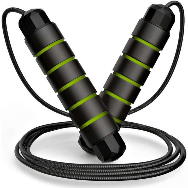Kalsten | Flexijump Adjustable Jump Rope – Tangle-Free Speed Skipping Rope – Cardio, Weight Loss & Coordination Training – Comfortable Foam Handles