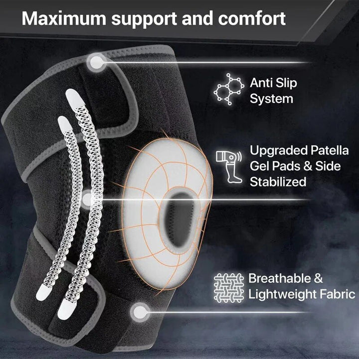 Kalsten | FlexiKnee Brace – Adjustable Knee Brace for Plus Sizes