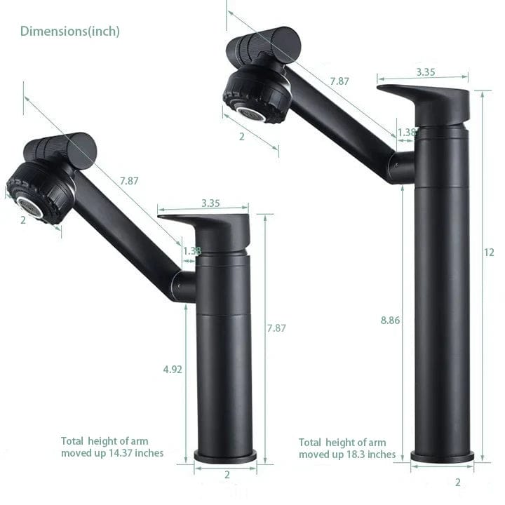 Kalsten | Flexispout – 360° Flexible Faucet with Spray Mode for Sink Comfort