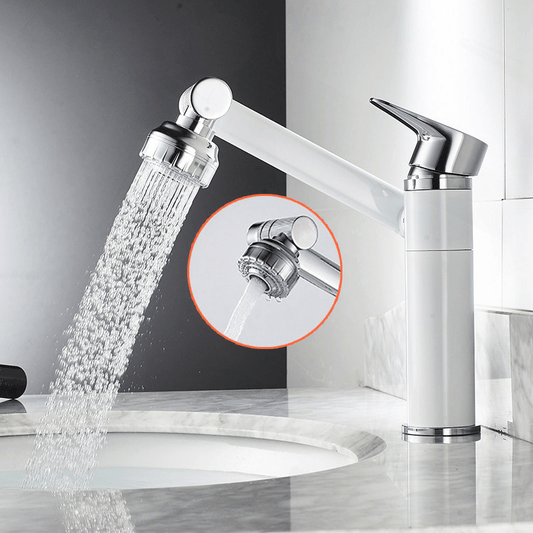 Flexispout – 360° flexible faucet with spray function for more comfort at the sink