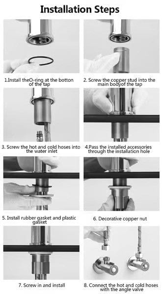 Kalsten | Flexispout – 360° Flexible Faucet with Spray Mode for Sink Comfort