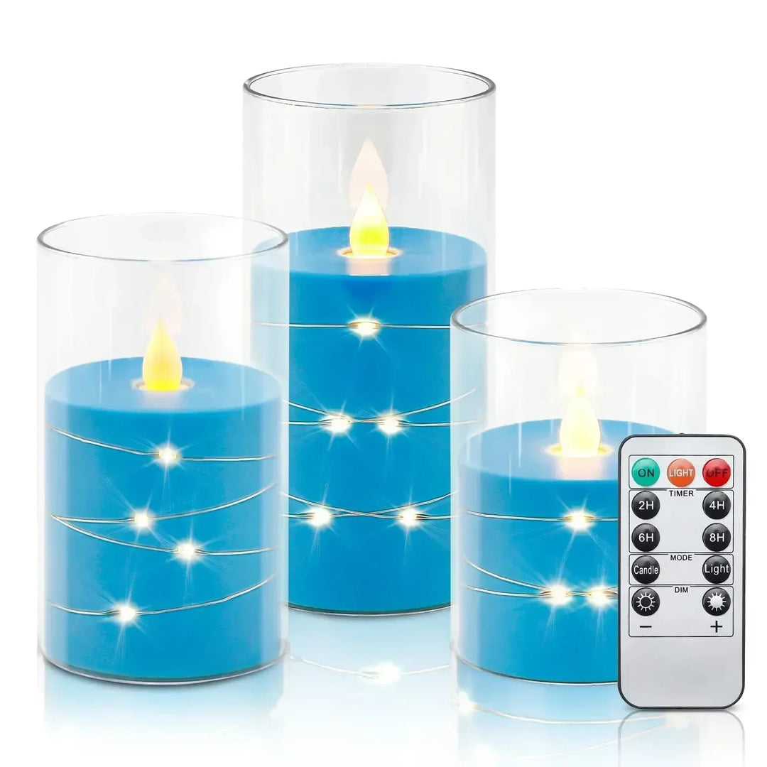 Realistic Flameless LED Candle Set Kalsten
