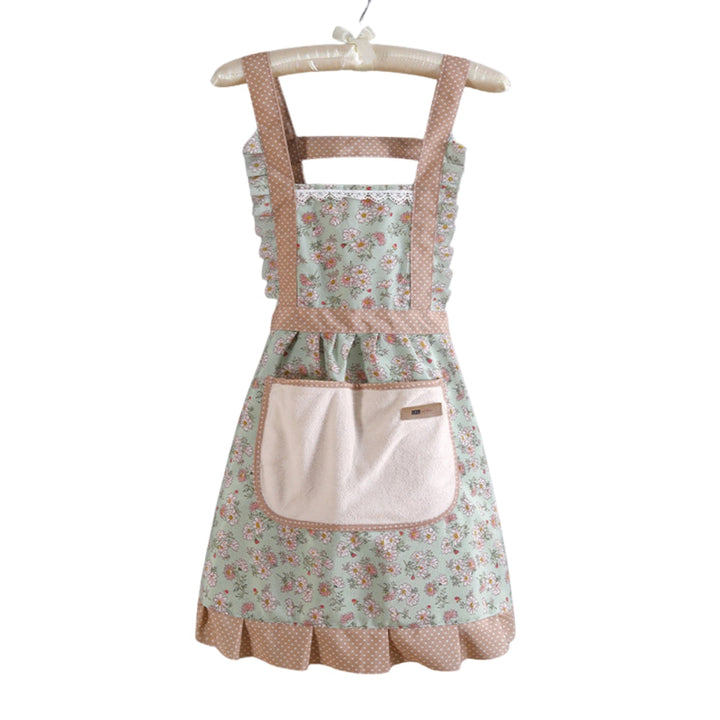 Floral Cotton Kitchen Apron Kalsten