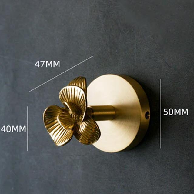 Golden Brass Wall Hooks – Handmade Animal Designs for Stylish Wall Decoration | Kalsten