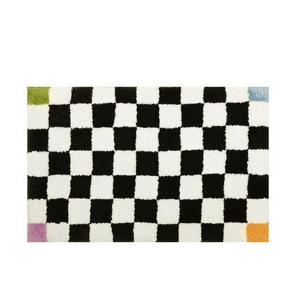 Kalsten | Fluffy Chessboard Carpet