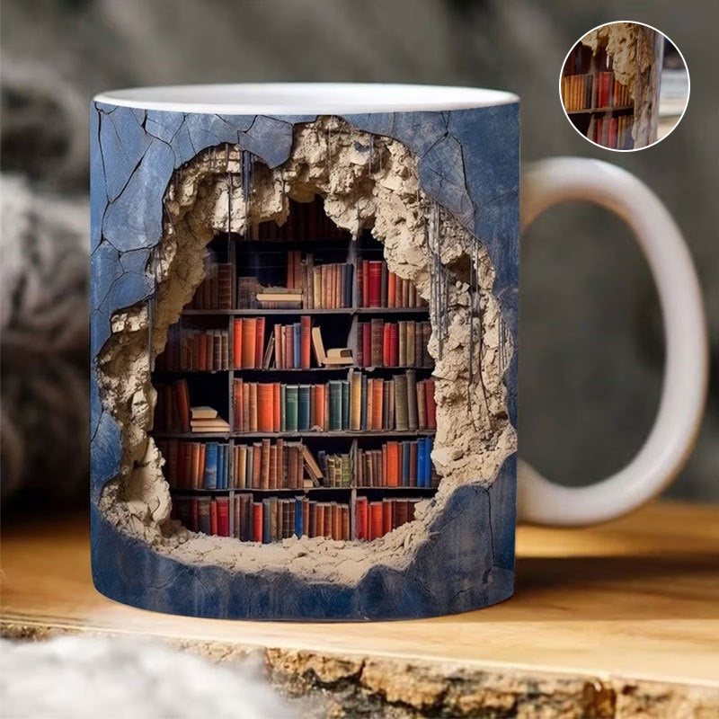 3D Library Mug Note | Kalsten