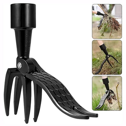 BowLift | Stainless steel adjustable long handle detachable weeder