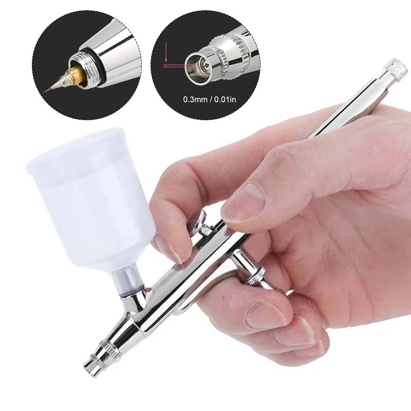 Pneumatic acrylic paint spray device for artists | Kalsten