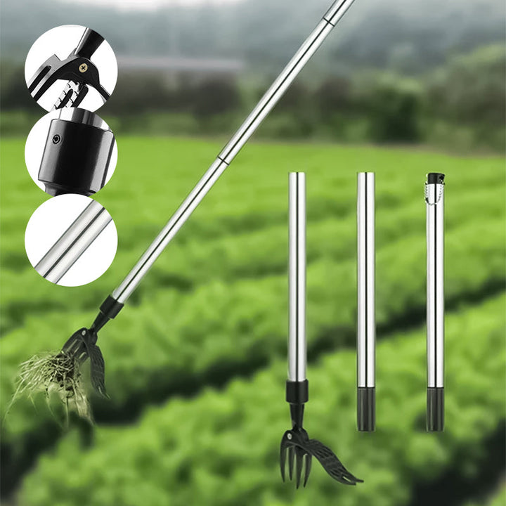Kalsten | Stainless steel adjustable long handle detachable weeder