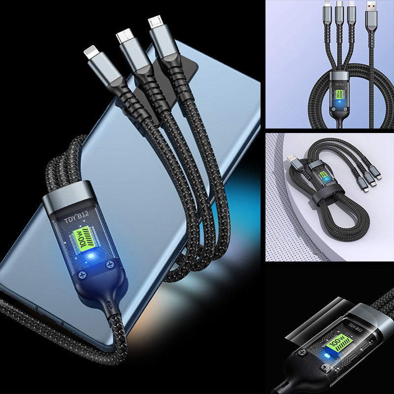Kalsten | Super Fast Charging 3-in-1 Data Cable