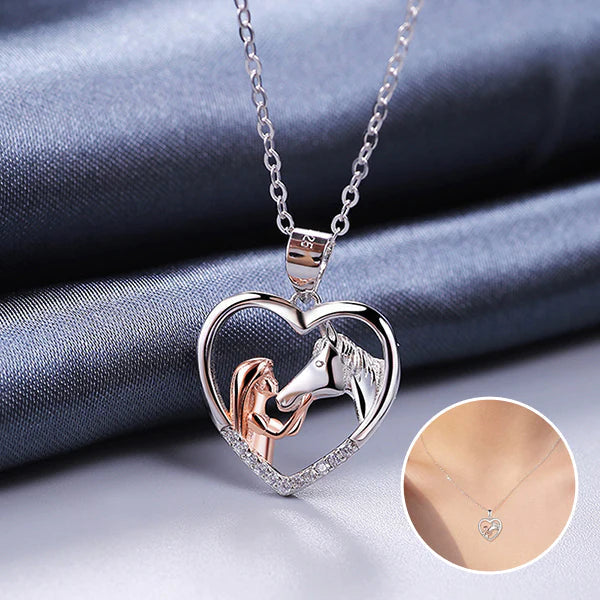 Kalsten | Girl and Horse Necklace Chain