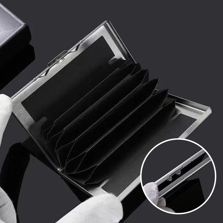 Kalsten | Ultral thin card case with theft and demagnetization protection