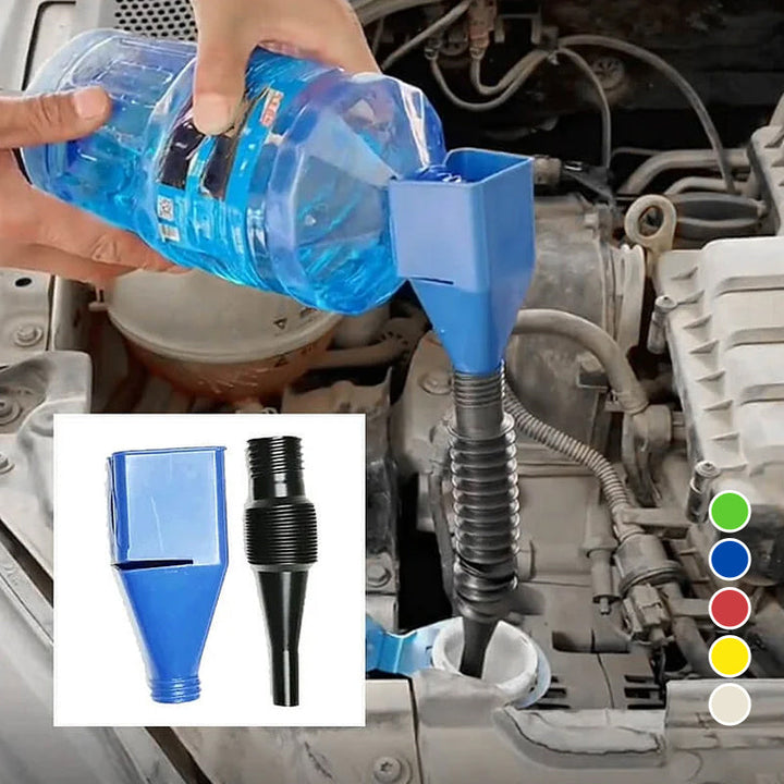 Flexible funnel for the draining tool | Kalsten